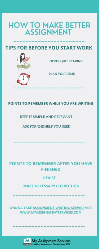 How To Make Better Assignment