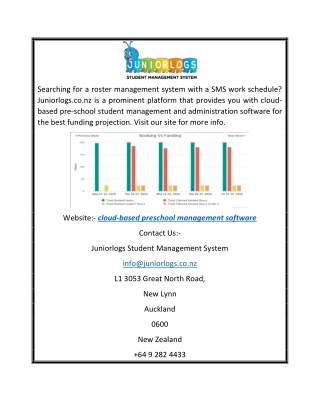 Cloud-based Preschool Management Software | Juniorlogs.co.nz