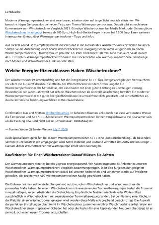 Eine unverfälschte Sicht auf Wäschetrockner 45 Cm -  2020
