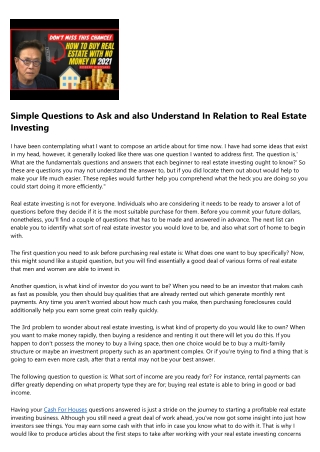 Why People Love to Hate Buy Houses For Cash