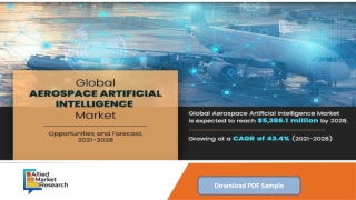 Aerospace Artificial Intelligence Market Key Players, Industry Overview and Fore