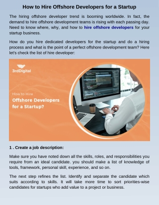 hire developers for startup