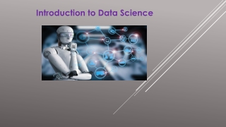 Introduction to Data Science