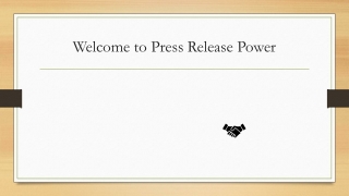 Understanding the Press Release Format