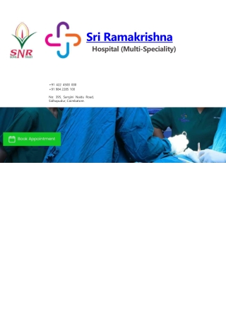 Appendix specialist in Coimbatore