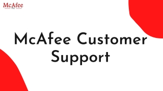McAfee Antivirus Support  USA