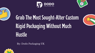 Custom Luxury Rigid Packaging | Custom Retail Packaging!