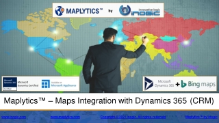 Maplytics™ - Dynamics 365 CRM Maps
