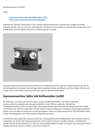 7 Vorteile über Italienisch Espressomaschine aufgelistet - 2020