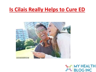 Is Cilais Really Helps to Cure ED