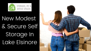 Modest & Clean Self Storage In Lake Elsinore