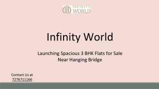 3 BHK near hanging bridge Ravet at Infinity World