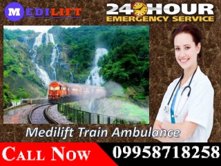 Use Reliable Train Ambulance Services in Patna and Bangalore with Full ICU Setup - Medilift