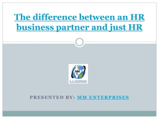 The difference between an HR business partner and just HR