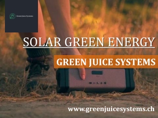 Solar Green Energy