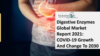 Global Digestive Enzymes Market Report 2021-2030 | Growth and Trends