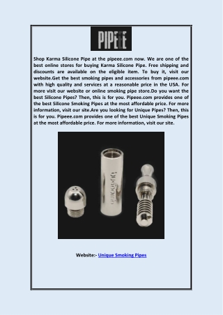 Unique Smoking Pipes  Pipeee.com