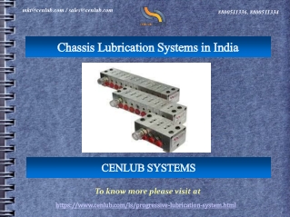 Top Chassis Lubrication Systems in India