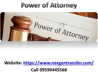 Durable Power of Attorney | Power of Attorney for Incapacitation | NEXGEN Transf