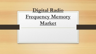 Digital Radio Frequency Memory Market