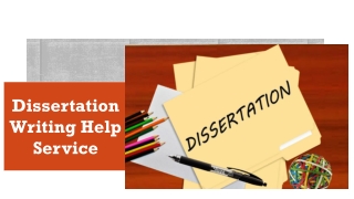 USA Dissertation Writing Help Service