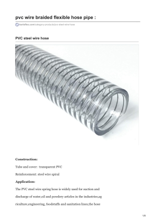 karloflex.com-pvc wire braided flexible hose pipe