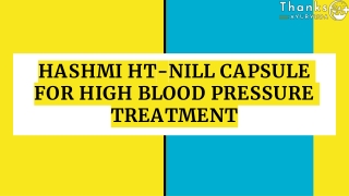 HASHMI HT-NILL CAPSULE FOR HIGH BLOOD PRESSURE TREATMENT