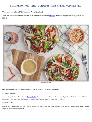 FULL KETO FAQs – ALL YOUR QUESTIONS ARE NOW ANSWERED