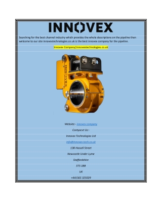 Innovex Compannnovextechnologies.co.uk