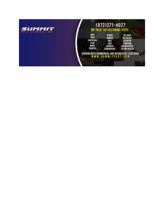 Pest Exterminator Rowlett, TX