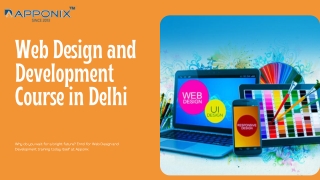 Web Designing Course in Delhi - 100% Job Guaranteed, Request Demo
