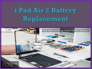 i Pad Air 2 Battery Replacement