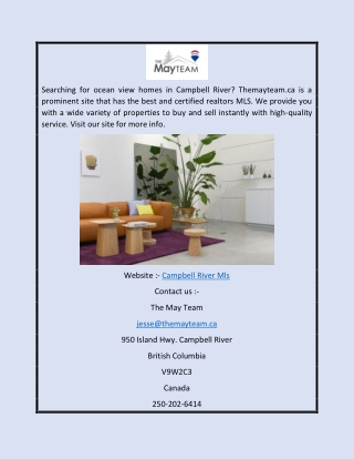 Campbell River Mls | Themayteam.ca