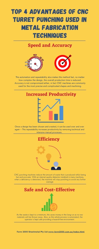 Top 4 Advantages of CNC Turret Punching used in Metal Fabrication Techniques - F