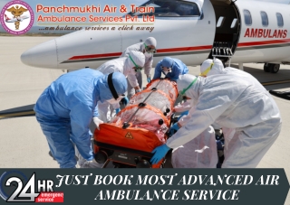 High-Class Life Saver Air Ambulance Service in Kanpur by Panchmukhi with Superb Support