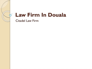 Law Firm In Douala