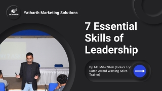 7 Essential Skills of Leadership