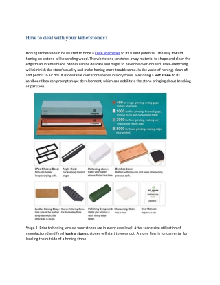 The Best Knife Sharpener Is a Whetstone