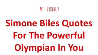 Simone Biles Quotes For The Powerful Olympian In You