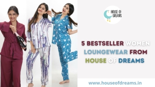 5 bestseller women loungewear from House of Dreams