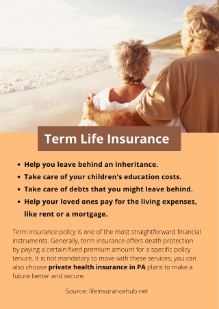 Term Life Insurance