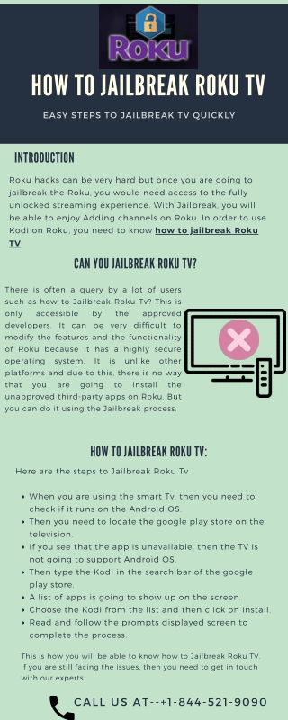 Complete Guide to Jailbreak Roku Tv In few Steps
