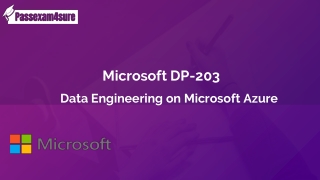 Microsoft DP-203 Dumps Instant Success in DP-203 Exam | PassExam4Sure