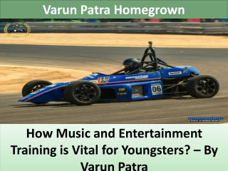 How Music and Entertainment Training is Vital for Youngsters