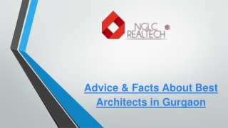 Advice & Facts About Best Architects in Gurgaon