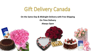Gift Delivery Canada- Flowers N Cakes-PDF
