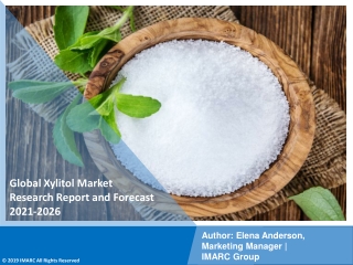 Xylitol Market PDF, Size, Share, Trends, Industry Scope 2021-2026