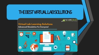 Virtual Lab e-learning Solutions