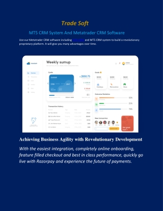 MT5 CRM System And Metatrader CRM Software