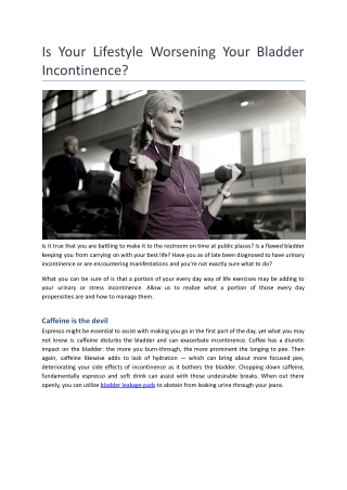 Is Your Lifestyle Worsening Your Bladder Incontinence.docx